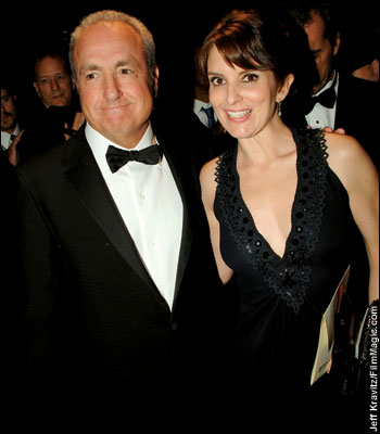 Lorne-Michaels-with-Tina-Fey